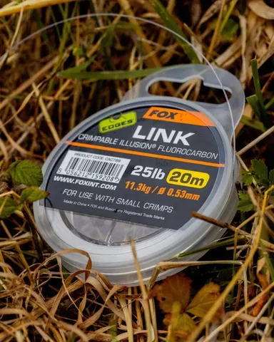 Fox Edges Link Illusion Fluorocarbon 0.53mm 11.3kg 20m Transparent