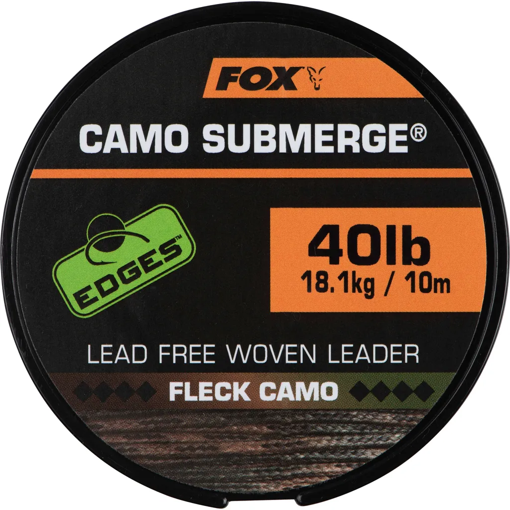 Fox Submerge Camo Vorfachmaterial 40lb 18kg 10m
