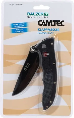 Balzer Camtec Klappmesser II 10cm 22cm Stainless Steel
