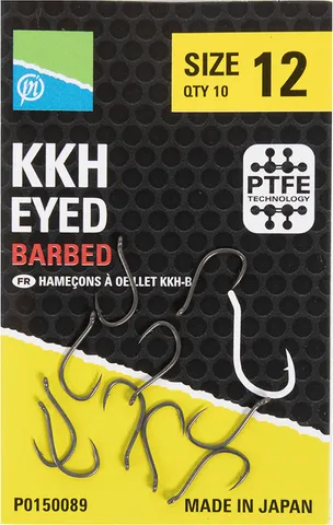 Preston Kkh Barbed Angelhaken #10