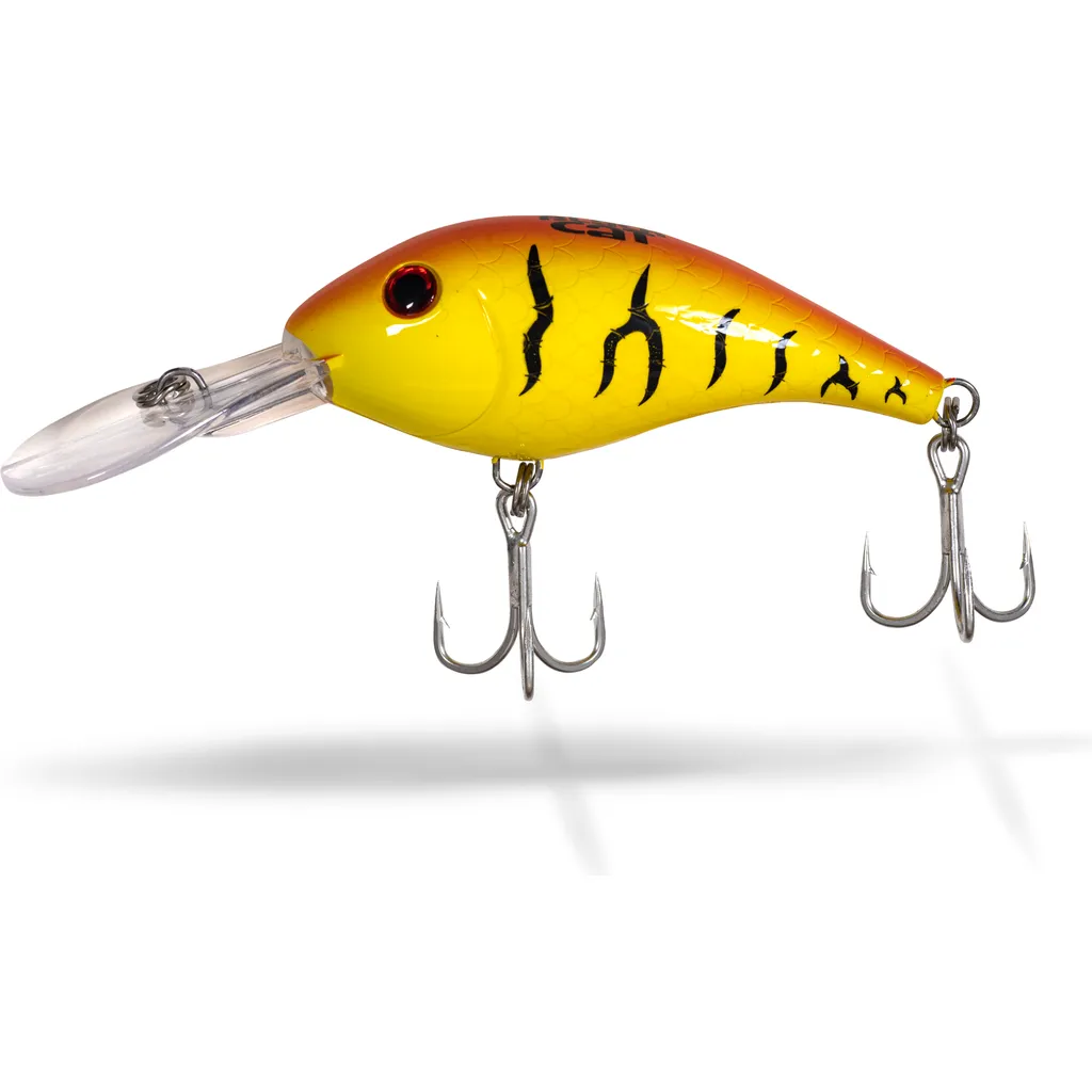Black Cat Baby Cranker Crankbaits 12cm 25g Yellow Zombie