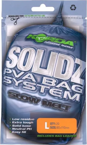 Korda Solidz Slow Melt #L 85x110mm 20