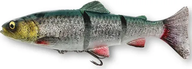 Savage Gear 4D Line Thru Trout 25cm 193g 1.5–3m Sinking Green Silver