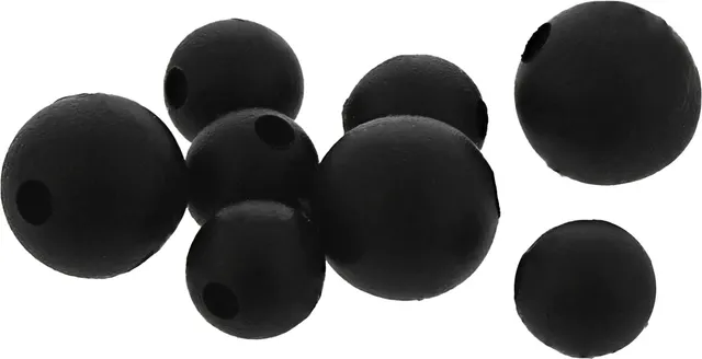 Westin Stopper Beads Rig Zubehör Ø6mm 10g Black 10pcs