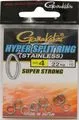 Gamakatsu Hyper Split Ring Spaltringe 4.9mm 22kg 10pieces Black Nickel