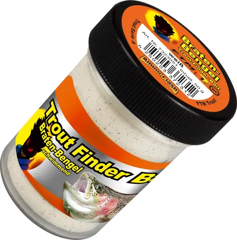 FTM Forellenteig schwimmend Braten Bengel Boilie & Carp Bait 50g White