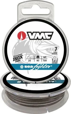 VMC Seafighter C709 Leader 1 22.68kg 10m 7 Strands Stainless Steel