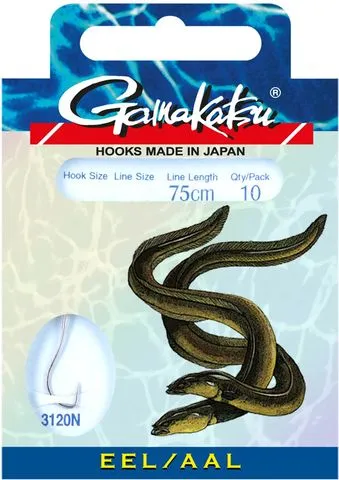 Gamakatsu Hook 3120N Ready-made Rig 75cm 10pcs Worm Hook