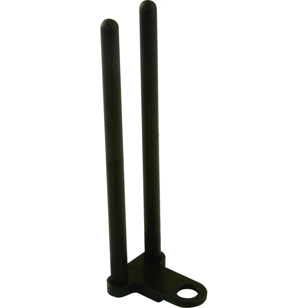 Fox Black Label Snag Ears Rutenauflagen- und Bankstick-Zubehör 12.7cm Black