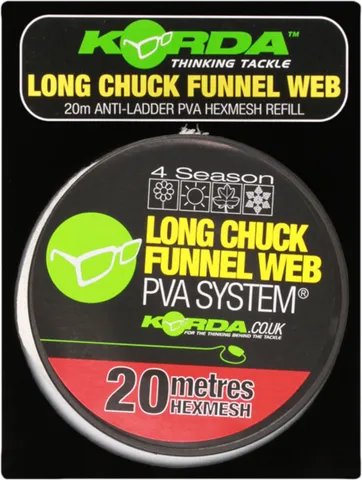 Korda Longchuck Funnel Web HEXMESH Refill 20m
