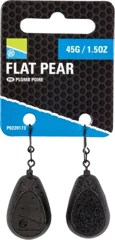 Preston Flat Pear Sinker 45g