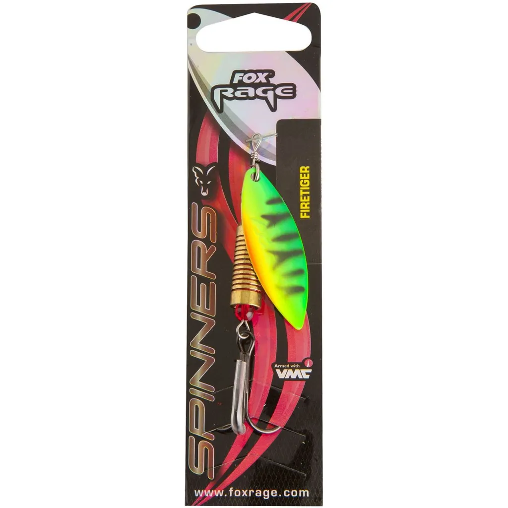 Fox Rage Blade Leaf Spinner 5.1g Firetiger