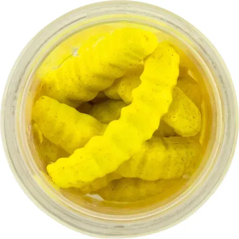 Berkley Gulp!® Honey Worm 4.5cm Honey Yellow
