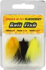 FTM Omura Hi-Fly Fliegen Bait Fish #8 4mm 3Stk