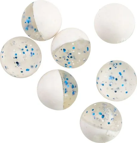 Berkley PowerBait Power Clear Eggs Floating 14g 12pc Clear Silver Blue Fl. White