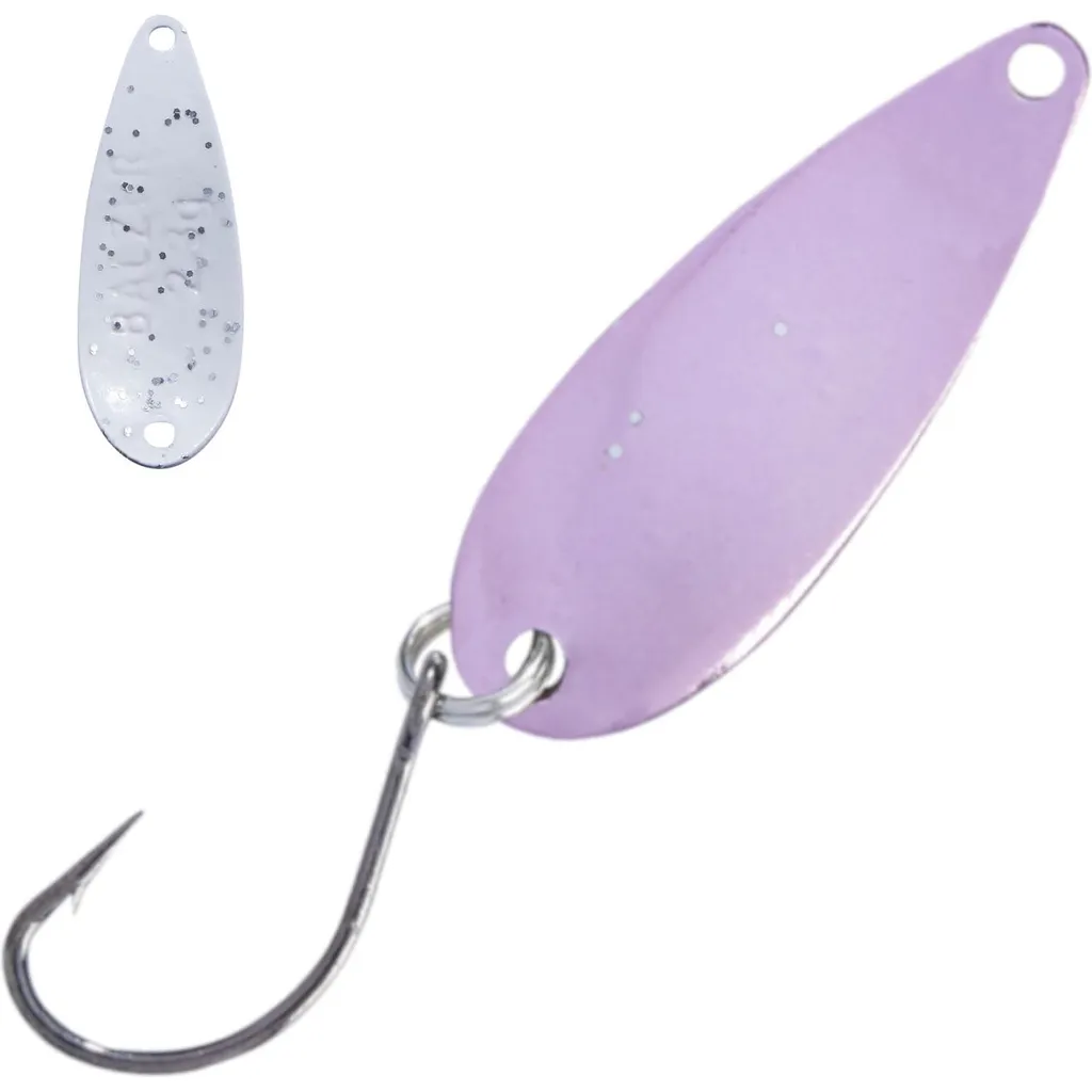 Balzer Metallica Catcher Blinker 2.5cm 2g Violett-Weiß-Glitter