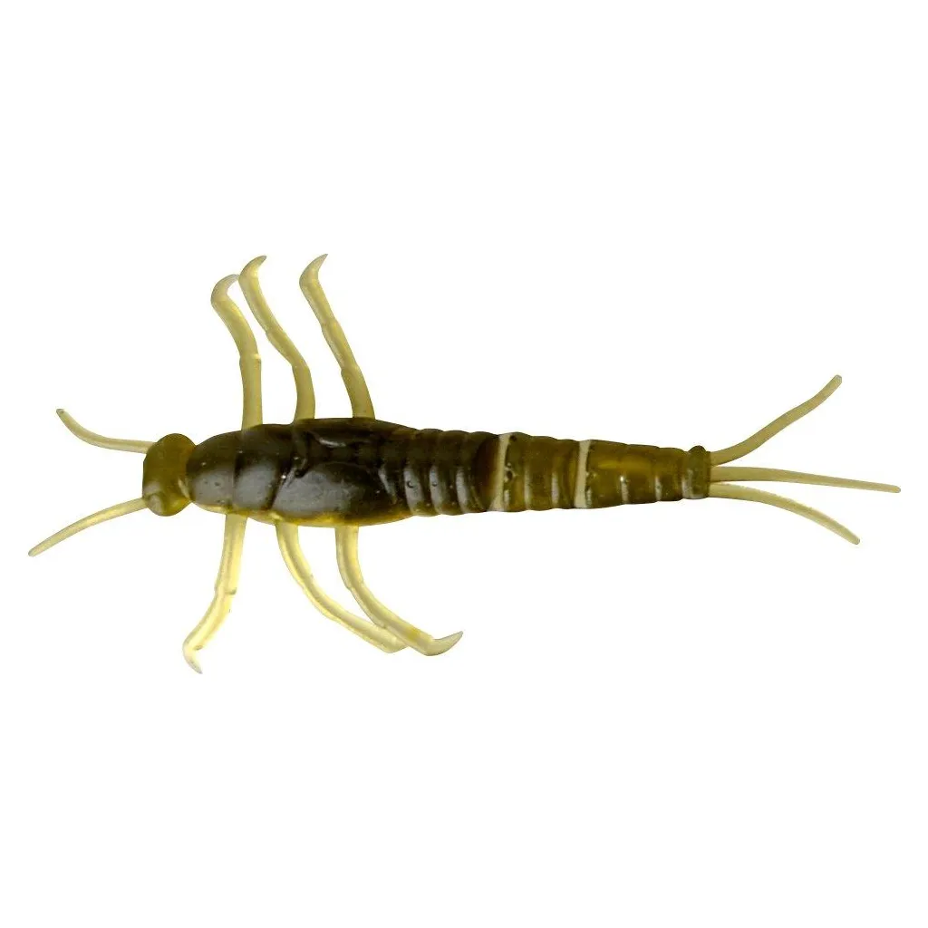 Savage Gear LB 3D PVC Mayfly Nymph Gummiköder 5cm 1g Green
