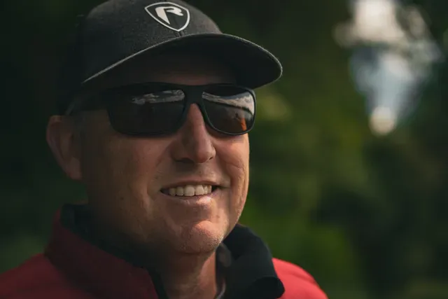 Fox Rage Matt Black Polarized Glasses Wrap Brown