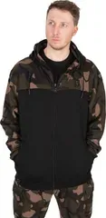 Fox LW Black Camo Split Zip Hoody XXL