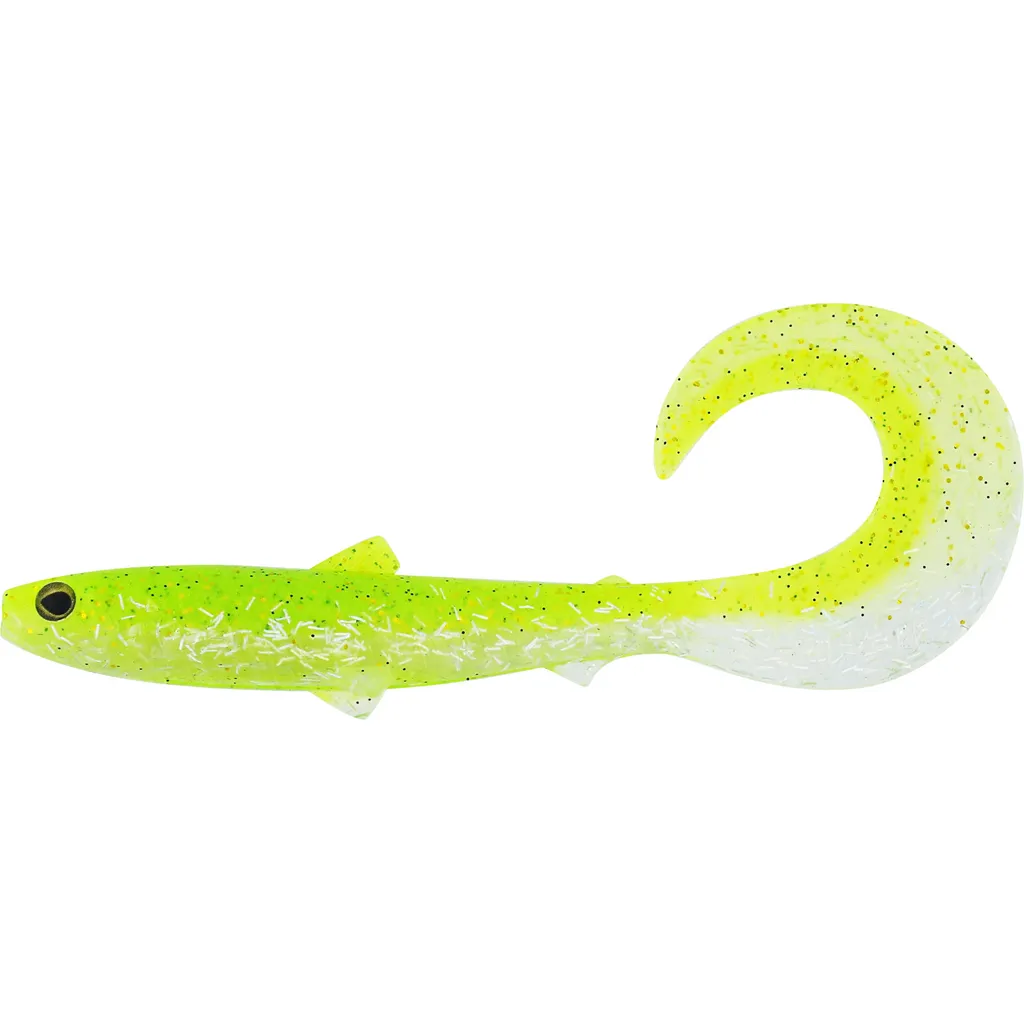 Westin BullTeez Curltail Gummifische 8cm 3g Holy Chartreuse
