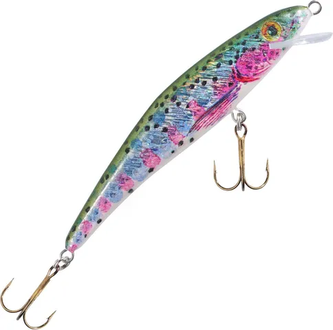 Balzer Matze Koch UV Booster Natur Shallow Runner Wobbler 9cm 9g Regenbogenforelle