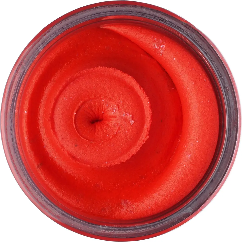 Berkley PowerBait Natural Glitter Forellenteig Red Glitter / Lachsei