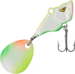 Balzer Shirasu Colonel Spin Buddy Evil Eye Spinner 3.6cm 21g Fire Fly
