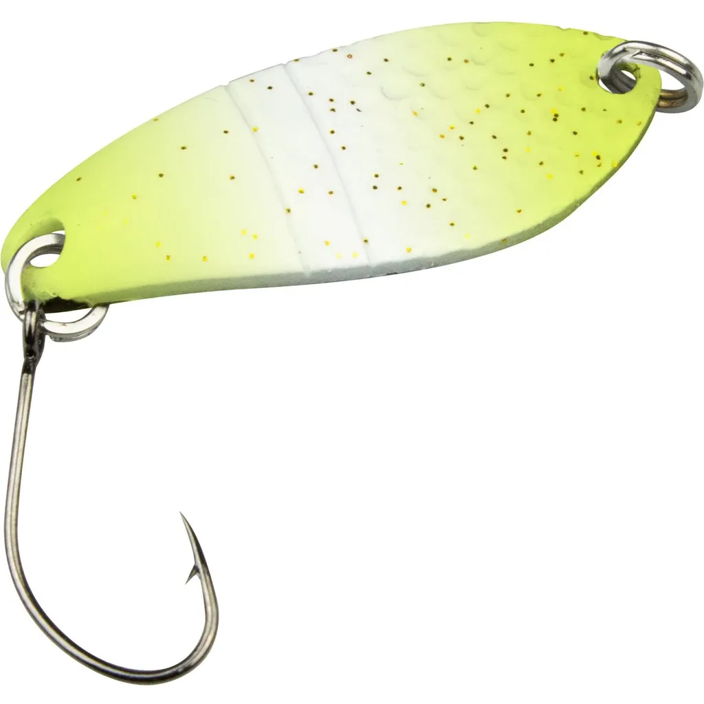 FTM Spoon Dragon Blinker 2.5g 3.2cm Neon Gelb Glow Schwarz Glitter Glow