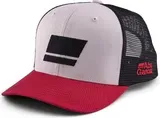 Abu Garcia Flag Trucker Cap Grey Red Black
