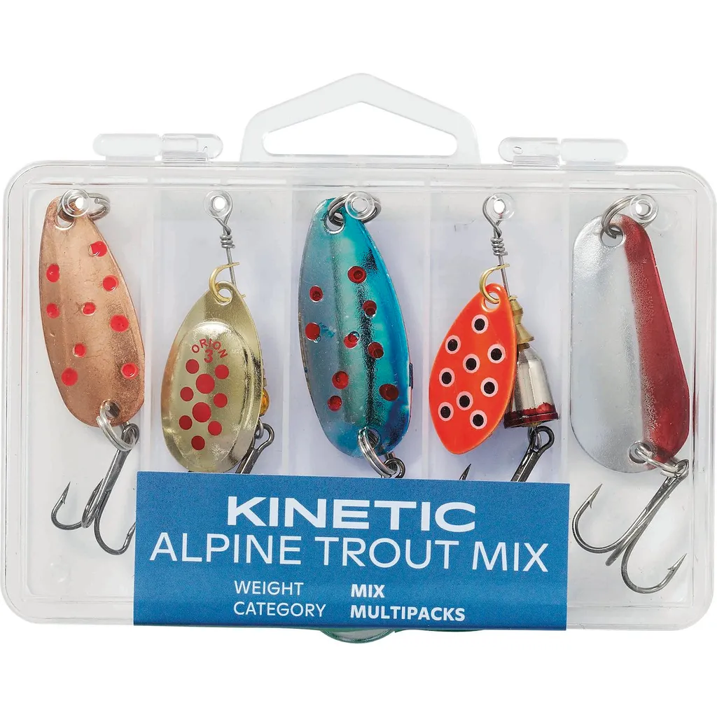 Kinetic Alpine Trout Köderset 5PCS