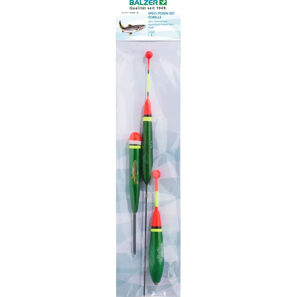 Balzer Forellenposen Set 105722 3+2-4g 3pc