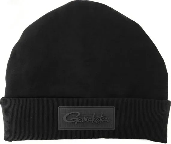Gamakatsu All Black Winter Hat Black Beanie