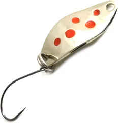 Troutwerk Spoon 2.3cm 1.5g Silver/Red Dots