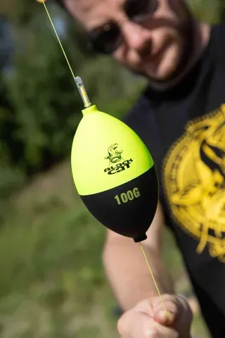 Black Cat Hard Core Beacon Float Pose 200g Black/Yellow