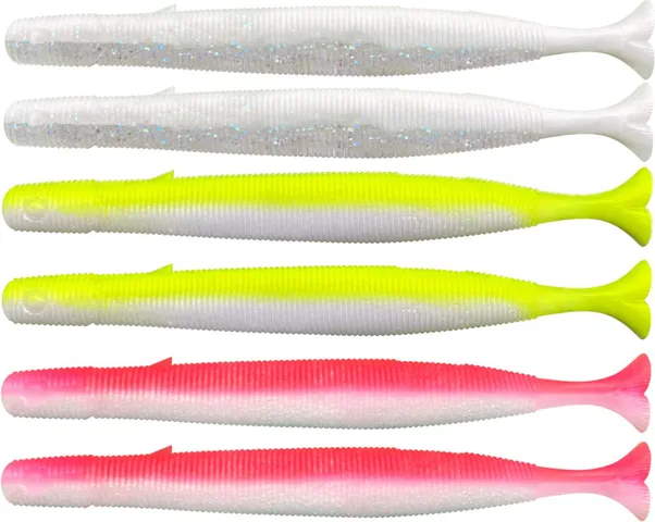 Savage Gear Gravity Stick Pulsetail Softbait 14cm 15g Highvis Mix