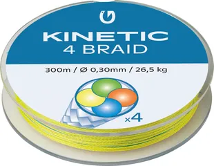 KINETIC 4-Braid 0.25mm 21kg 300m