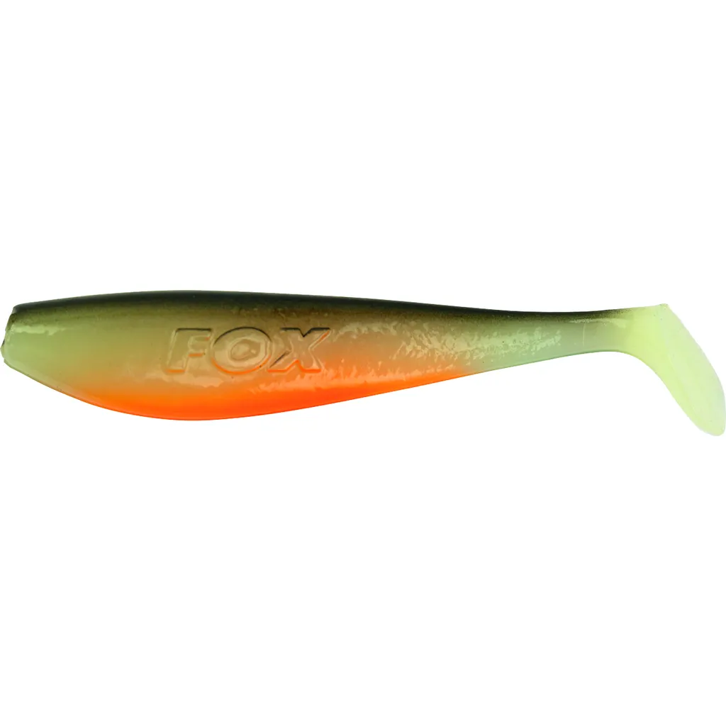 Fox Rage Zander Pro Ultra UV Gummifische 7.5cm UV Hot Olive 5pc
