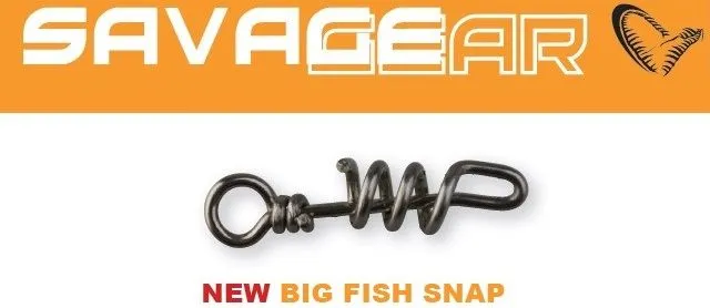 Savage Gear Big Fish Safe Snap Swivel 100kg 4pcs Japanese Steel