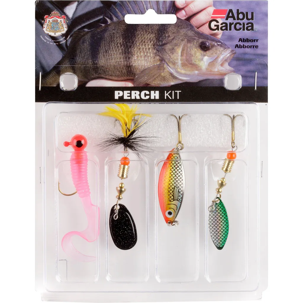 Abu Garcia Lure Kit Perch 4pc Assorted
