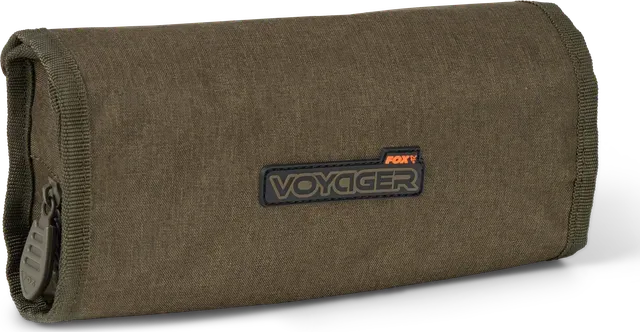 Fox Voyager Roll Wash Bag 3 Hanging Hook 100% Polyester Water Resistant
