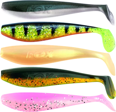 Fox Rage Zander Pro Shad Weicher Köder 7.5cm 5pc Mixed Colour