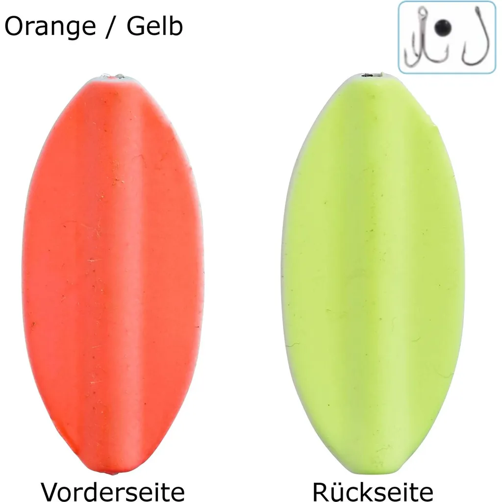 Balzer Pro Staff Series Spoon Inliner 1.9g Orange/Gelb