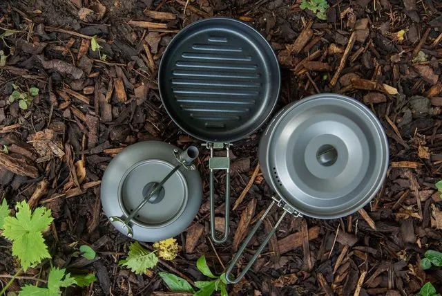 Fox Cookware 3 Piece Cook Set 0.9L Aluminium