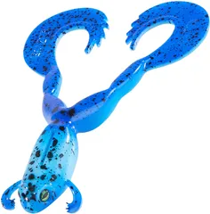 Balzer Shirasu Clone Frog Softbait 12cm 16g Poison Blue UV