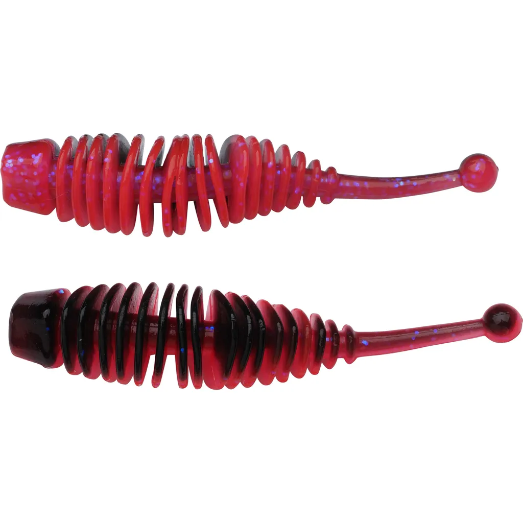 Berkley PowerBait Power Naiad Gummiköder 7cm Salmon Egg Red Black