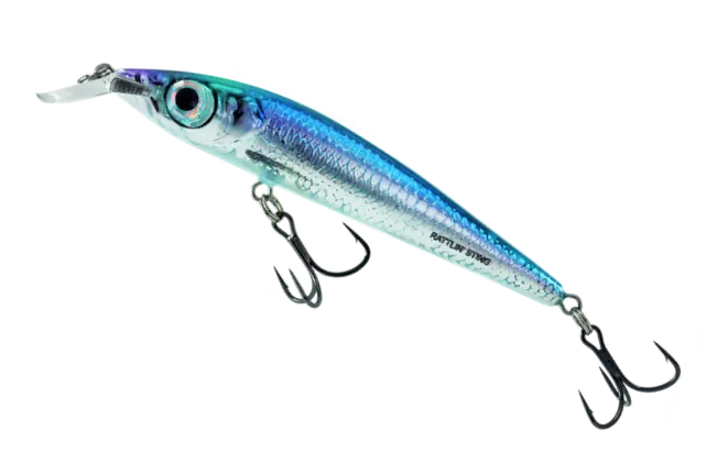 Salmo Rattlin' Sting Jerkbait 9cm 11g Twitchbait Holographic Blue