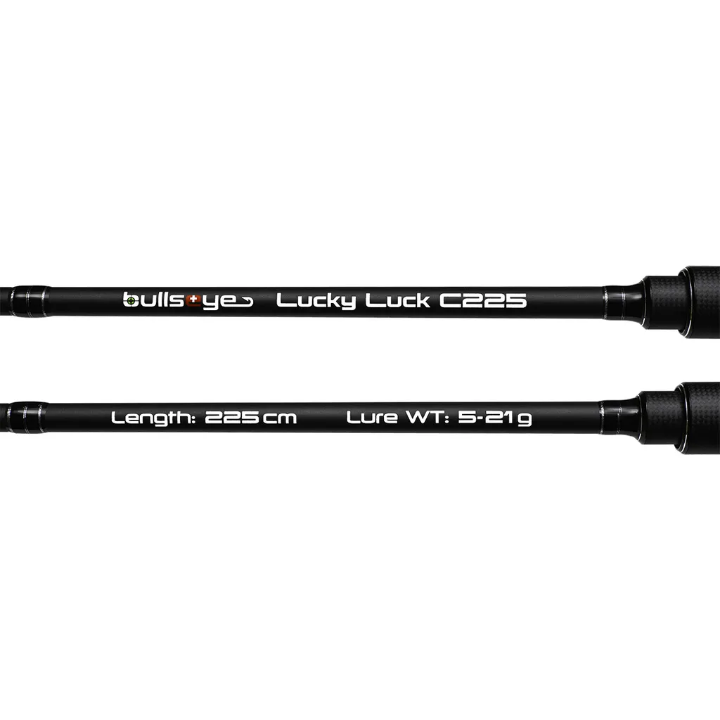 Bullseye Lucky Luck Cast Baitcastrute 2.25m 5–21g 2pc