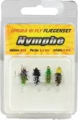 FTM Fliegenset Köder-Set 4 #10 Nymphe
