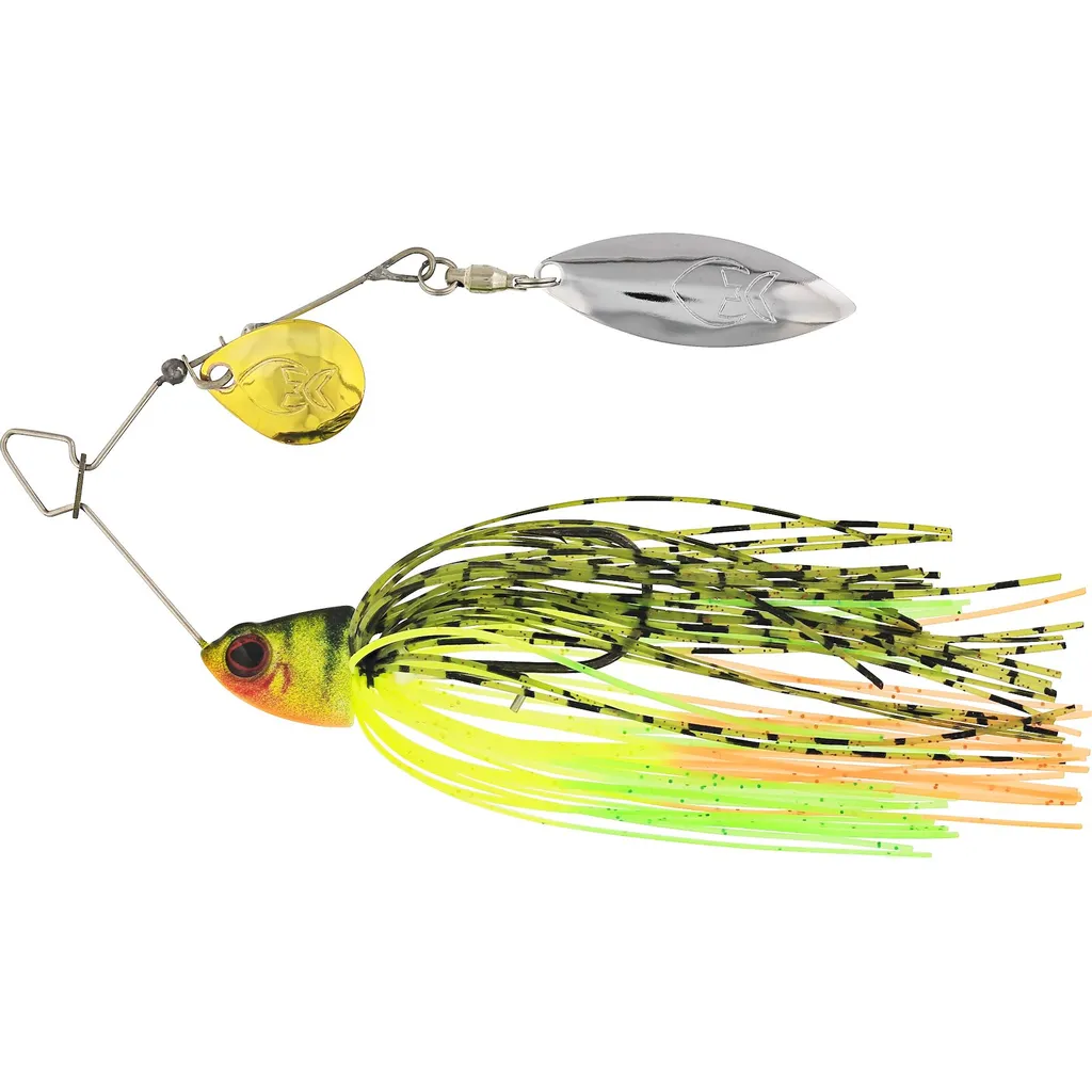 Westin MVIBE Colorado Spinnerbaits 12g Firetiger Colorado Gold Willow Silver