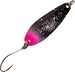 FTM Spoon Wheel 3.8cm 3.6g Schwarz-Pink Rosa/Grün